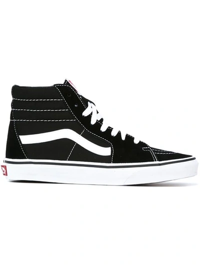 Shop Vans Hi-top Sneakers In Black