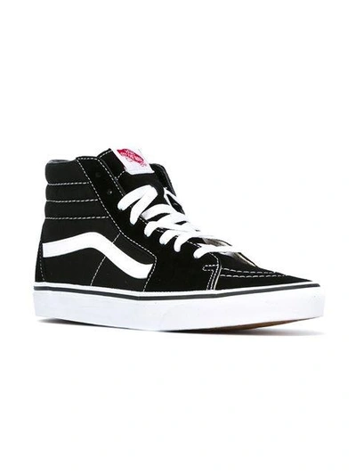 Shop Vans Hi-top Sneakers In Black