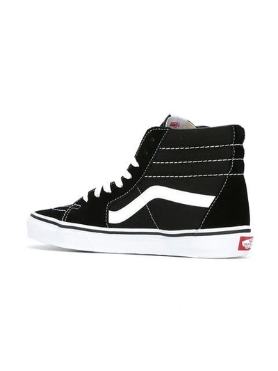 Shop Vans Hi-top Sneakers In Black