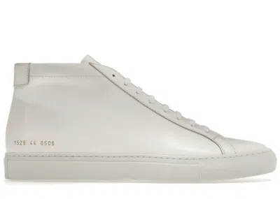 Pre-owned Common Projects Men's  Original Achilles High Sneakers In White