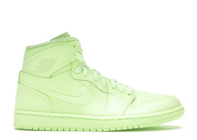 Pre-owned Jordan 1 Retro High (women's) Sneakers In Barely Volt