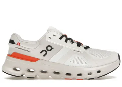 Pre-owned On Men's  Running Cloudrunner 2 Sneakers In White/sand