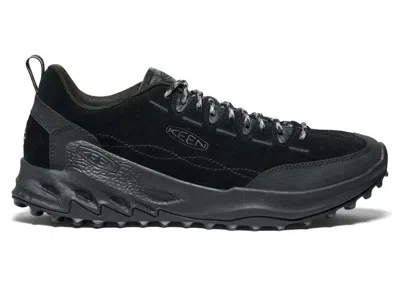 Pre-owned Keen Men's  Jasper Zionic Sneakers In Black/alloy