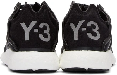 Shop Y-3 Black Yohji Run Sneakers