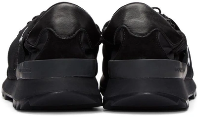 Shop Y-3 Black Rhita Sport Sneakers