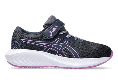 Pre-owned Asics Pre Excite 10 Sneakers In Midnight/lavender Glow In Multi