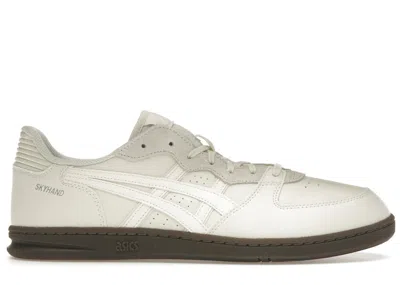 Pre-owned Asics Men's  Skyhand Og Sneakers In Pale Oak/cream