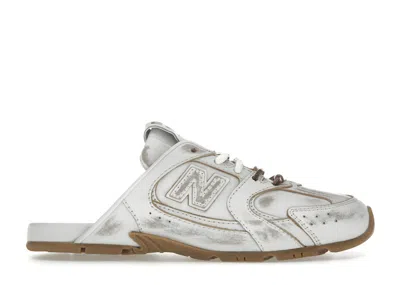 Pre-owned New Balance 530 Sl Mule Miu Miu (women's) Sneakers In White