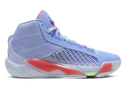 Pre-owned Jordan 38 Fadeaway Sneakers In Light Marine/royal Pulse/flash Crimson In Multi