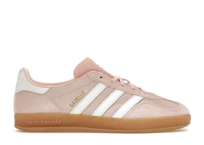 Pre-owned Adidas Originals Gazelle Indoor (women's) Sneakers In Sandy Pink/cloud White/gum