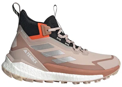 Pre-owned Adidas Originals Terrex Free Hiker Goretex 2.0 (women's) Sneakers In Wonder Taupe/taupe Met./impact Orange