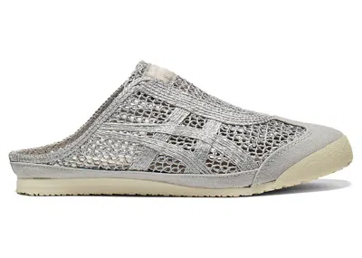 Pre-owned Asics Men's  Onitsuka Tiger Mexico 66 Sabot Sneakers In Pure Silver