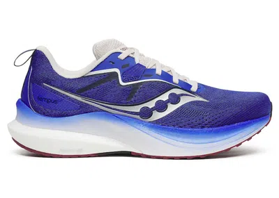 Pre-owned Saucony Men's  Tempus 2 Sneakers In Royal/silver In Multi