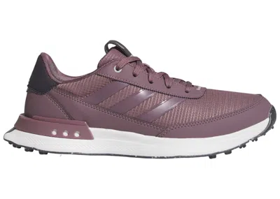 Pre-owned Adidas Originals S2g Spikeless 24 Golf (women's) Sneakers In Shadow Fig/sandy Pink In Multi