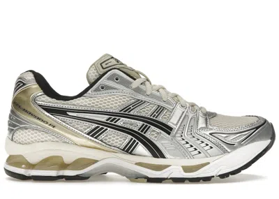 Pre-owned Asics Men's  Gelkayano 14 Sneakers In Birch/pure Silver