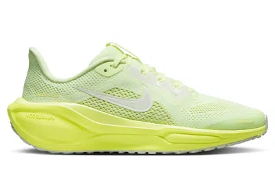 Pre-owned Nike Air Zoom Pegasus 41 Sail Sneakers In Barely Volt/limelight/light Silver In Multi