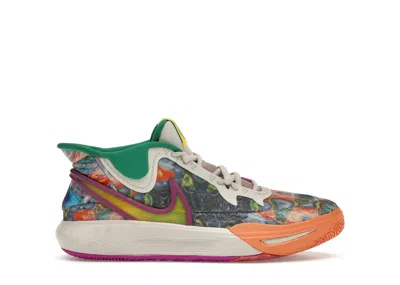 Pre-owned Nike Kyrie 8 Go Circle Of Life Sneakers In Light Bone/malachite/orange Trance
