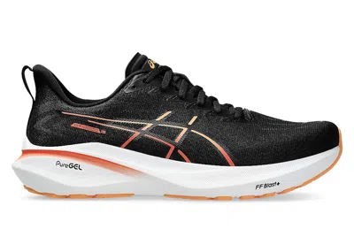 Pre-owned Asics Men's  Gt2000 13 Sneakers In Black/faded Orange In Multi