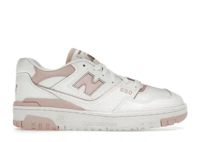 Pre-owned New Balance 550 (women's) Sneakers In White/pink Sand In Multi