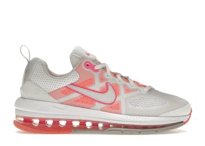 Pre-owned Nike Air Max Genome Sunrise (women's) Sneakers In White/pink/orange