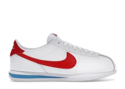 Pre-owned Nike Cortez Forrest Gump (2024) (women's) Sneakers In White/varsity Red/varsity Blue