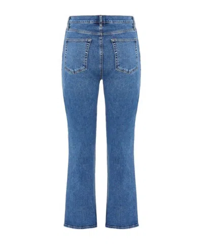 Frame Belt Loop Denim Trousers