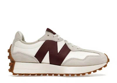 Pre-owned New Balance 327 Moonbeam Classic Burgundy (women's) Sneakers In White/red/grey In Multi