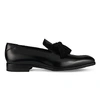 JIMMY CHOO Foxley tassel calf leather and satin loafers