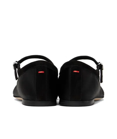 Aeyde Mary Jane Shoes With Flat Soles In Black