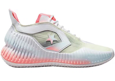 Pre-owned Converse Men's  All Star Bb Prototype Cx Mid Thunder And Lightning Sneakers In White/lava Glow/agate