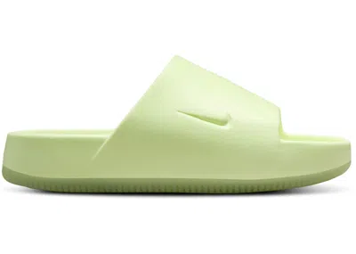 Pre-owned Nike Calm Slide (women's) Sneakers In Barely Volt