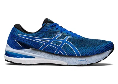 Pre-owned Asics Men's  Gt2000 10 Sneakers In Electric Blue/white