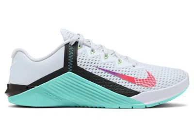 Pre-owned Nike Metcon 6 Jade (women's) Sneakers In Football Grey/hyper Jade/black