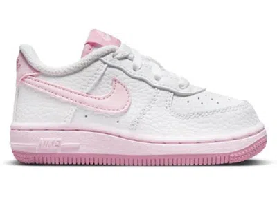 Pre-owned Nike Air Force 1 Low Pink Foam Sneakers In White/elemental Pink/medium Soft Pink