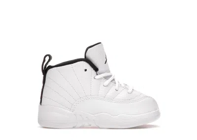 Pre-owned Jordan 12 Retro Twist Sneakers In White/black/university Red