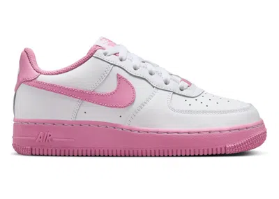 Pre-owned Nike Air Force 1 Low Sneakers In White/magic Flamingo In Multi