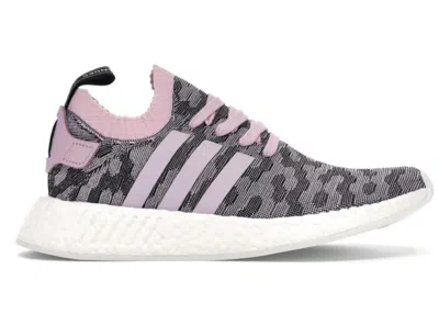 Pre-owned Adidas Originals Nmd R2 Black (women's) Sneakers In Wonder Pink/core Black In Multi