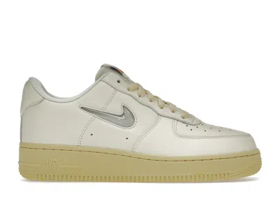 Pre-owned Nike Air Force 1 Low '07 Lx (women's) Sneakers In Coconut Milk/light Bone/lemon Wash In Multi