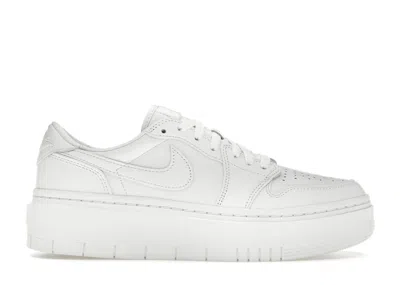Pre-owned Jordan 1 Elevate Low Triple (women's) Sneakers In White