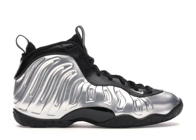 Pre-owned Nike Air Foamposite One Sneakers In Chrome/white/black