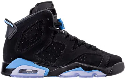 Pre-owned Jordan 6 Retro Unc Sneakers In Black/university Blue