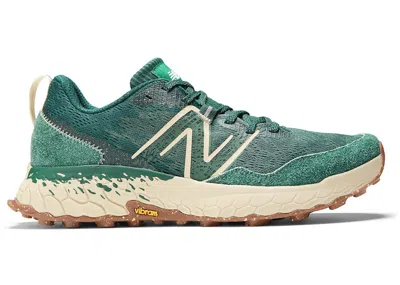 Pre-owned New Balance Fresh Foam X Hierro V7 Parks Project (women's) Sneakers In Nightwatch Green/sandstone In Multi