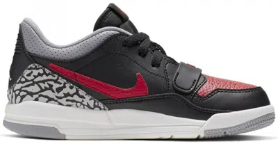 Pre-owned Jordan Legacy 312 Low Bred Cement Sneakers In Black/gym Red