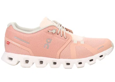 Pre-owned On Running Cloud 5 (women's) Sneakers In Rose/shell