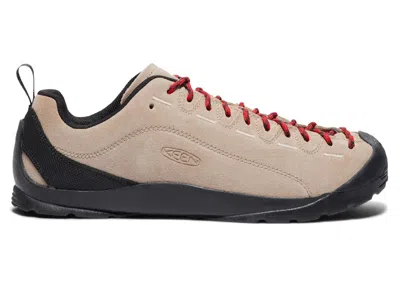 Pre-owned Keen Men's  Jasper Suede Sneakers In Silver Mink