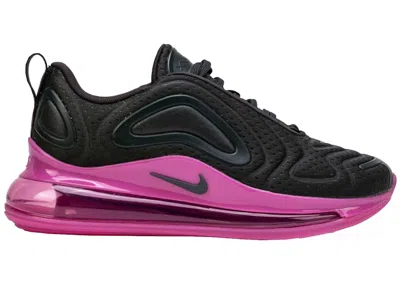 Pre-owned Nike Air Max 720 Black Pink Sneakers In Off Noir/fuchsia In Multi