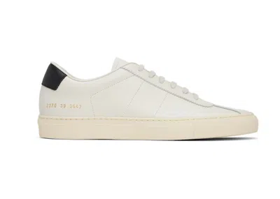 Pre-owned Common Projects Men's  Common Project Tennis 77 Sneakers In White/black In Multi