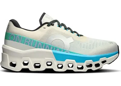 Pre-owned On Running Cloudmster 2 (women's) Sneakers In Cream/horiz