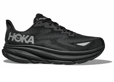 Pre-owned Hoka Clifton 9 Goretex (women's) Sneakers In Black