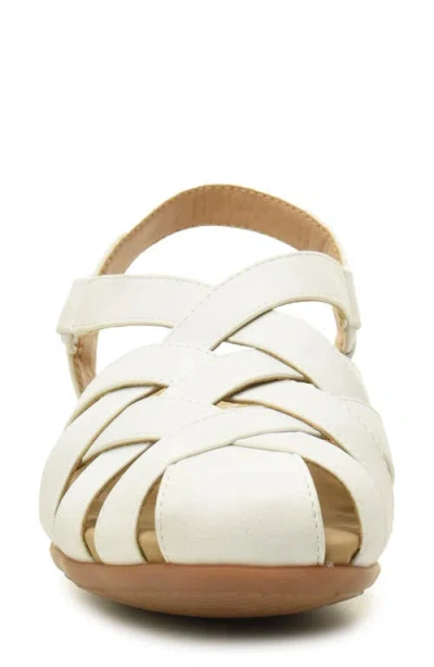 Taryn Rose Woven Slingback Sandal